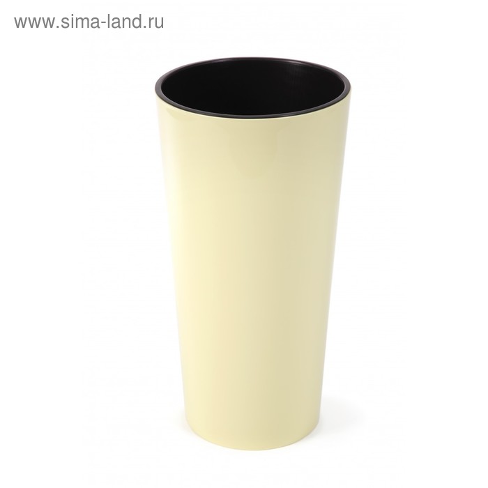 Пластиковый горшок с вкладкой «Лилия», цвет бежевый
Пластиковый горшок с вкладкой «Лилия», цвет бежевый