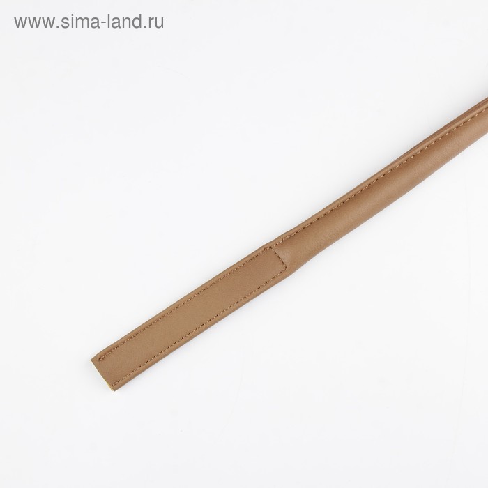 фото Ручка для сумки, цвет тёмно - бежевый, узкое крепление, 73 см