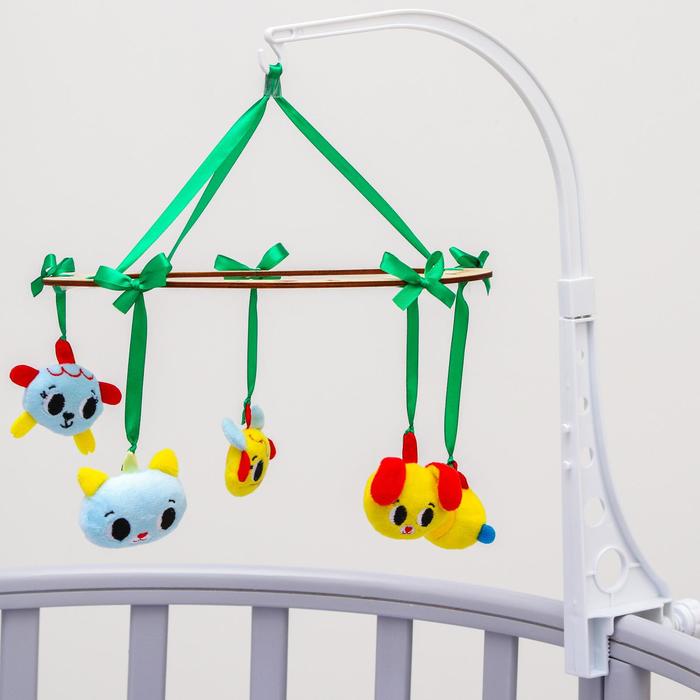 Подвеска с игрушками на мобиль «Домашние животные», без кронштейна
Подвеска с игрушками на мобиль «Домашние животные», без кронштейна