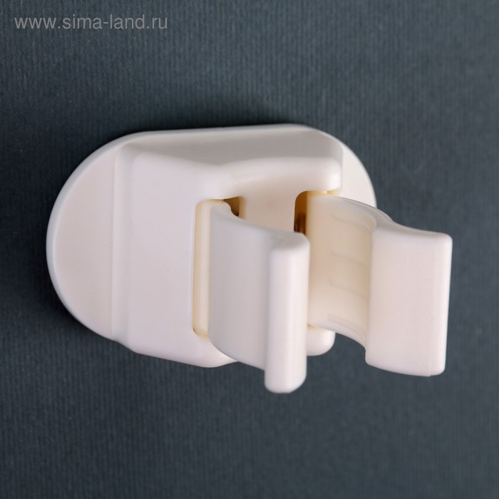 Держатель для уборочного инвентаря на липучке «Универсал», 5×4,5×3 см, цвет белый
Держатель для уборочного инвентаря на липучке «Универсал», 5×4,5×3 см, цвет белый