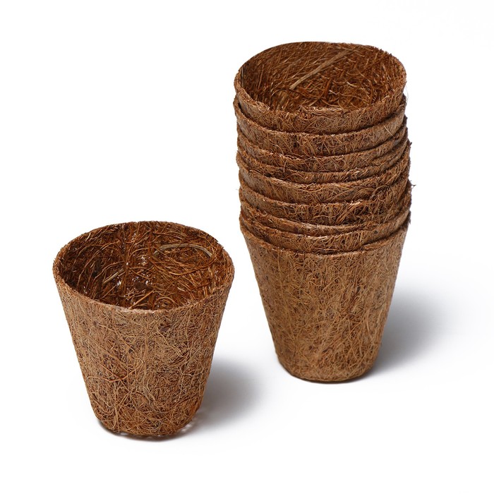 Кокосовый горшок, 50 мл, 5 × 5 см
Кокосовый горшок, 50 мл, 5 × 5 см