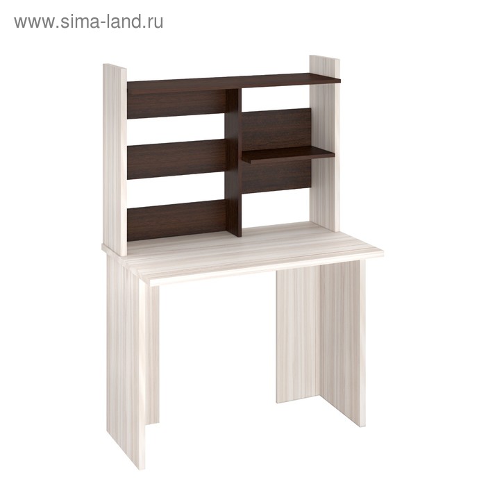 фото Компьютерный стол, 1000 × 600 × 1520 мм, цвет карамель/венге