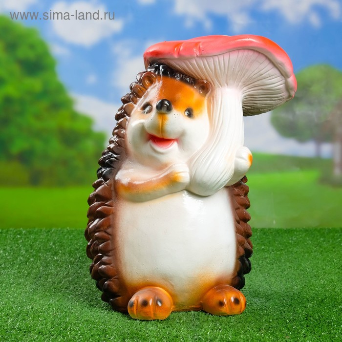 Садовая фигура "Ёж с мухомором" 37х30см
Садовая фигура "Ёж с мухомором" 37х30см