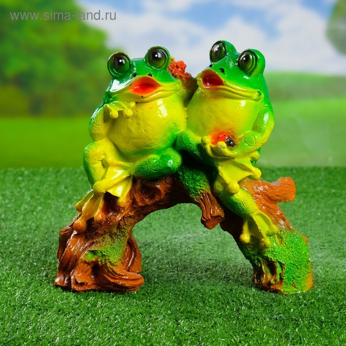Садовая фигура "Лягушки на мостике" 25х26х12см
Садовая фигура "Лягушки на мостике" 25х26х12см