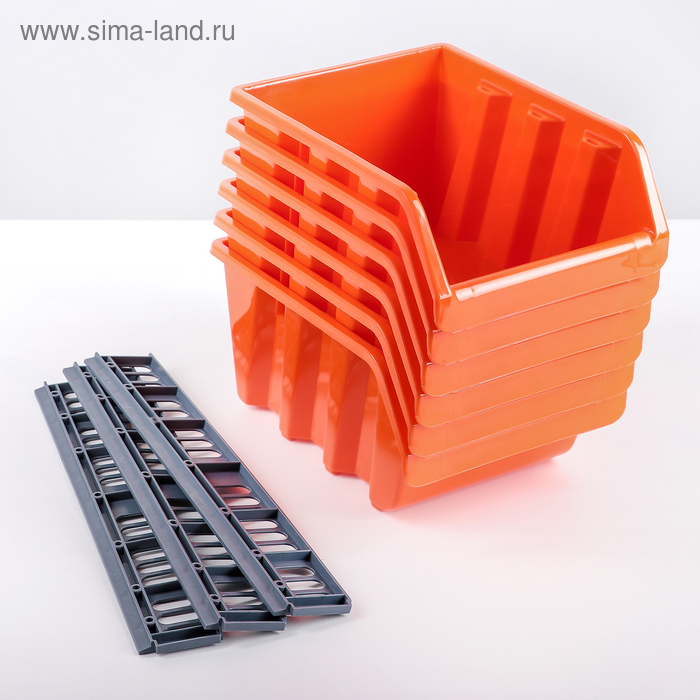 Набор средних лотков для метизов с планкой BranQ, 6 шт, цвет МИКС
Набор средних лотков для метизов с планкой BranQ, 6 шт, цвет МИКС