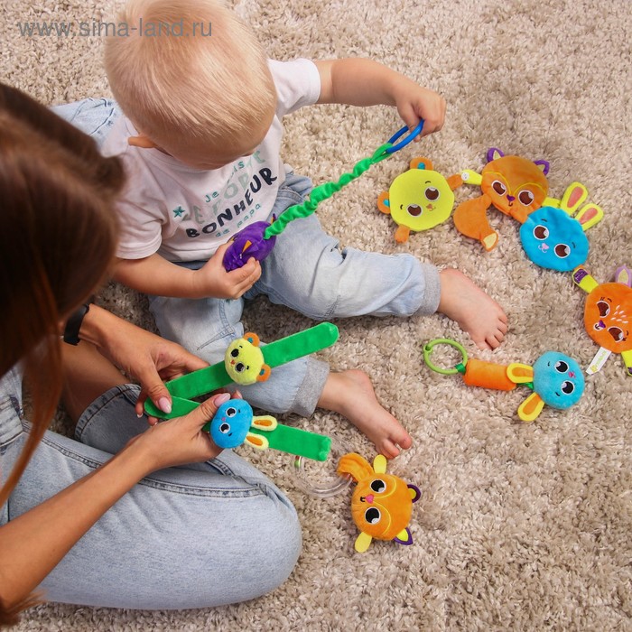 Набор развивающих игрушек «Друзья» , 4 шт.
Набор развивающих игрушек «Друзья» , 4 шт.