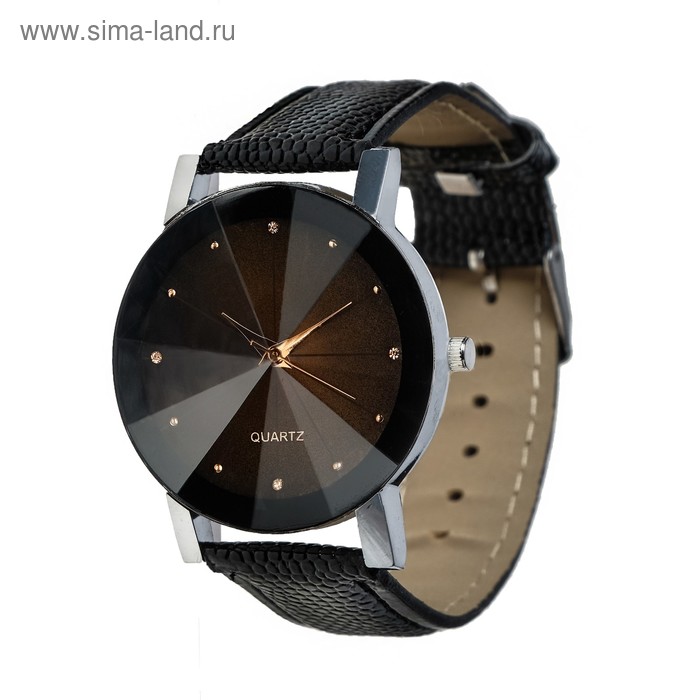Часы наручные "Масатан", кварцевые, чёрные, стекло гранью, d=3,2 см
Часы наручные "Масатан", кварцевые, чёрные, стекло гранью, d=3,2 см
