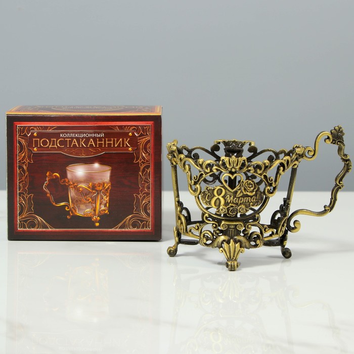 Подстаканник мини «С 8 марта!»
Подстаканник мини «С 8 марта!»