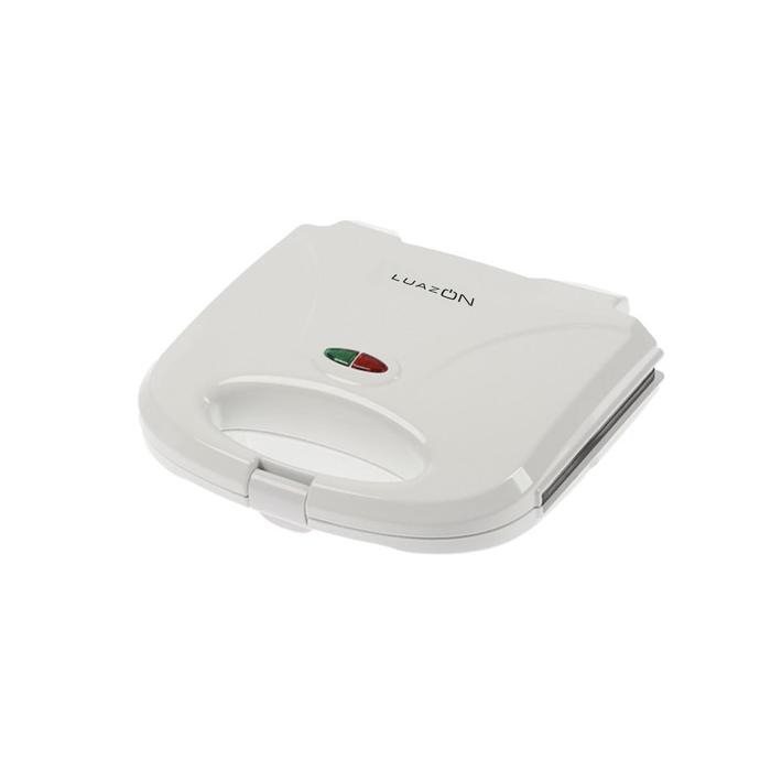 Сэндвичница LuazON LT-01, 750 Вт, антипригарное покрытие, белая 
Сэндвичница LuazON LT-01, 750 Вт, антипригарное покрытие, белая