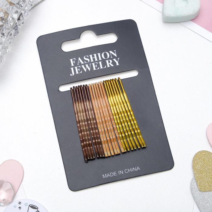 Невидимка для волос "Классика перламутр" (набор 20 шт) 5 см, коричневые оттенки
Невидимка для волос "Классика перламутр" (набор 20 шт) 5 см, коричневые оттенки