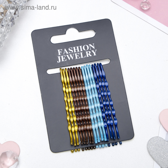 Невидимка для волос "Классика рельеф" (набор 15 шт) 6,5 см, микс
Невидимка для волос "Классика рельеф" (набор 15 шт) 6,5 см, микс