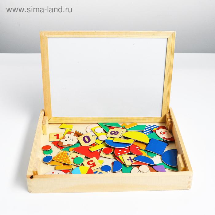 Конструктор магнитный «Весёлые зверушки с цифрами» с двухсторонней доской, мелом и маркером, 103 элемента
Конструктор магнитный «Весёлые зверушки с цифрами» с двухсторонней доской, мелом и маркером, 103 элемента