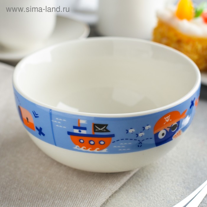 Тарелка глубокая «Покоритель морей», 13 см, 430 мл
Тарелка глубокая «Покоритель морей», 13 см, 430 мл