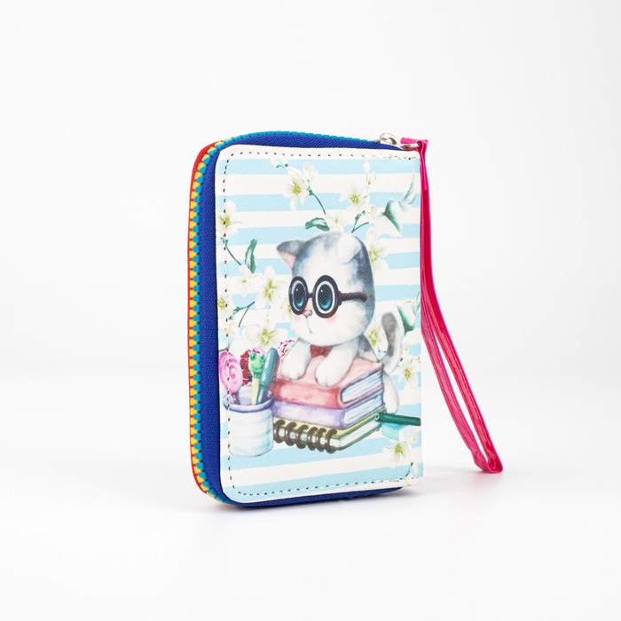 Кошелёк на молнии, цвет сиреневый
Кошелёк на молнии, цвет сиреневый