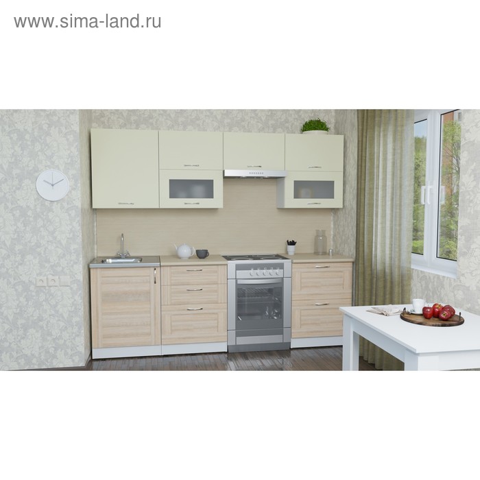 Кухонный гарнитур Камилла базис 2400 
Кухонный гарнитур Камилла базис 2400