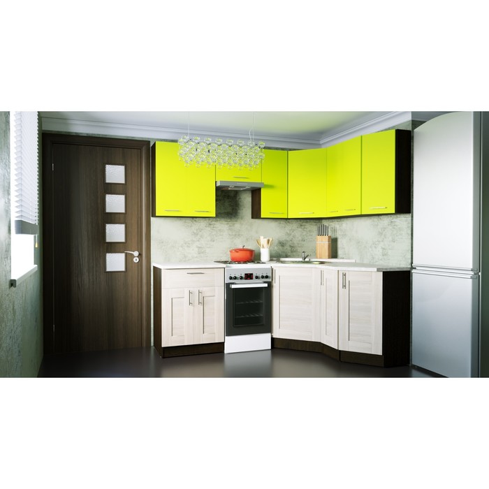 Кухонный гарнитур Маргарита мега оптима 2100*1500