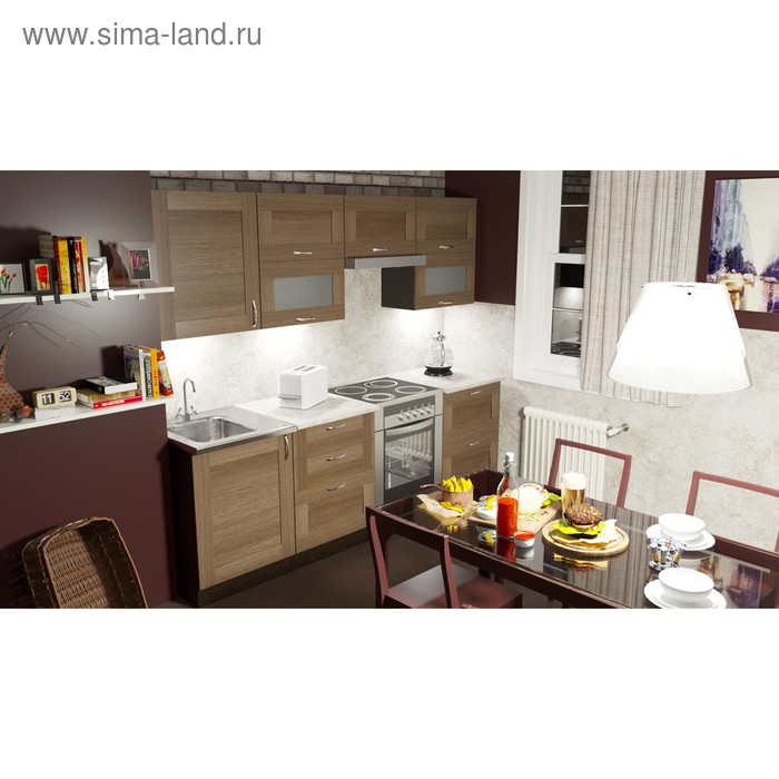 Кухонный гарнитур Кира базис 2400
Кухонный гарнитур Кира базис 2400