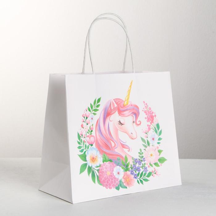 Пакет крафтовый подарочный «Прекрасной», 25 × 22 × 12 см
Пакет крафтовый подарочный «Прекрасной», 25 × 22 × 12 см