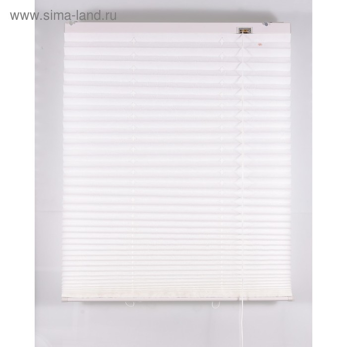 Штора-плиссе, размер 190х160 см, цвет белый
Штора-плиссе, размер 190х160 см, цвет белый