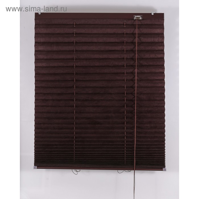 Штора-плиссе, размер 180х160 см, цвет шоколад
Штора-плиссе, размер 180х160 см, цвет шоколад