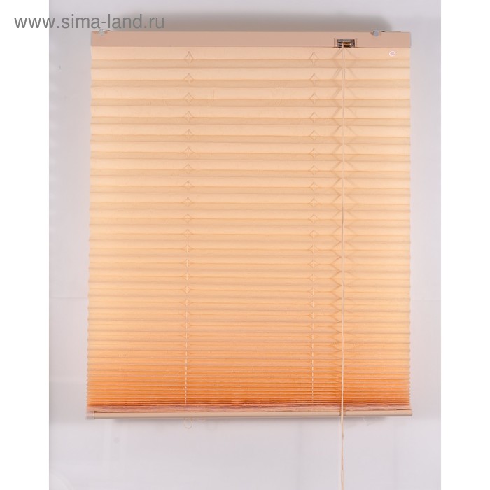 Штора-плиссе, размер 130×160 см, цвет персик
Штора-плиссе, размер 130×160 см, цвет персик