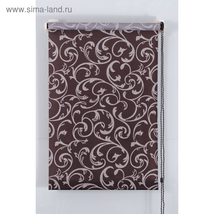 Рулонная штора «Англетер» 100х160 см, цвет шоколад
Рулонная штора «Англетер» 100х160 см, цвет шоколад