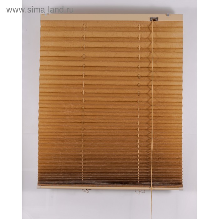 Штора-плиссе, размер 200х160 см, цвет кофе с молоком
Штора-плиссе, размер 200х160 см, цвет кофе с молоком