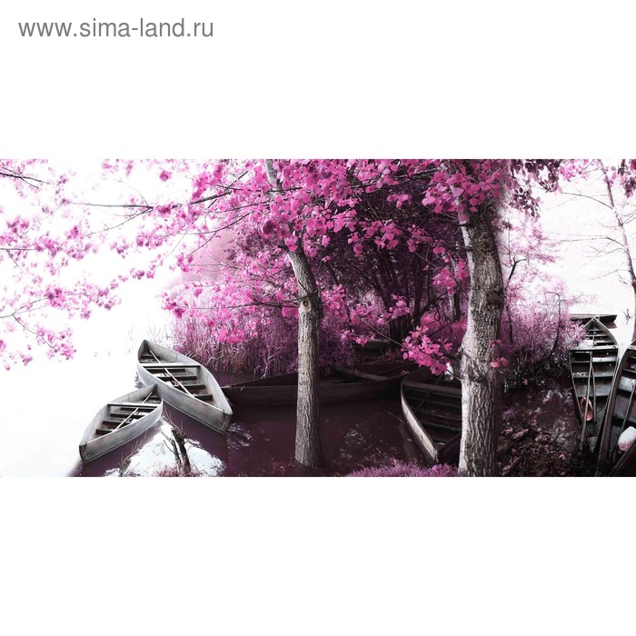 фото Кухонный фартук 1200х600 мм, закалённое стекло 4 мм, 4 отверстия под крепёж, цвет арт5