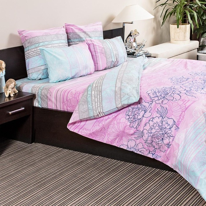 Постельное бельё Евро Ночь Нежна «Лето», 200х220см, 200х220см, 70х70см-2шт
Постельное бельё Евро Ночь Нежна «Лето», 200х220см, 200х220см, 70х70см-2шт