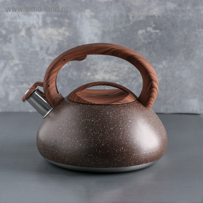 Чайник со свистком «Виланд», 3 л, индукция, цвет МИКС
Чайник со свистком «Виланд», 3 л, индукция, цвет МИКС