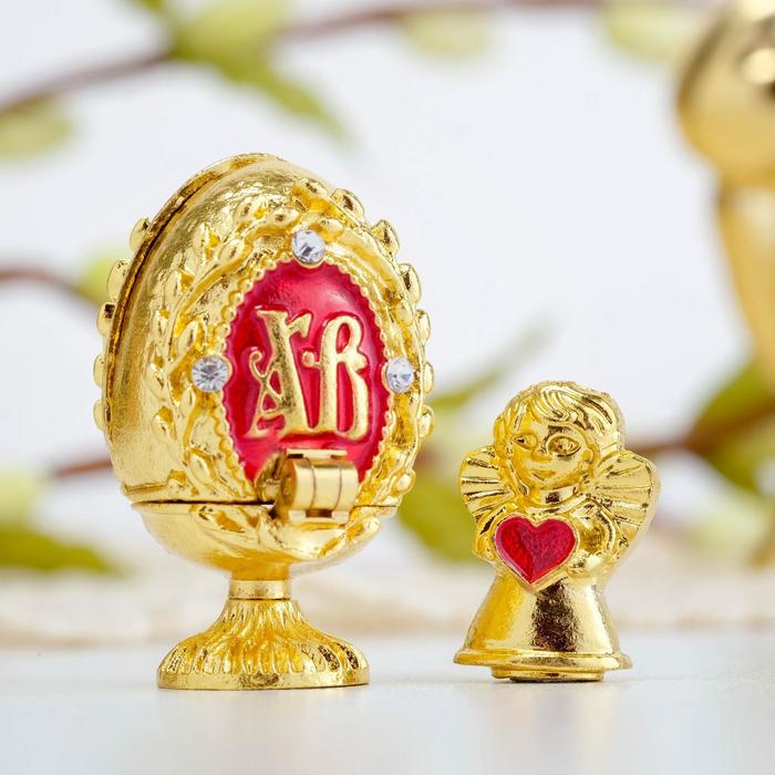 Яйцо-шкатулка «Верба» (ангел), 2 х 3.4 см
Яйцо-шкатулка «Верба» (ангел), 2 х 3.4 см