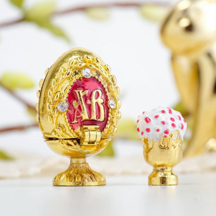 Яйцо-шкатулка «Верба» (кулич), 2 х 3.4 см
Яйцо-шкатулка «Верба» (кулич), 2 х 3.4 см