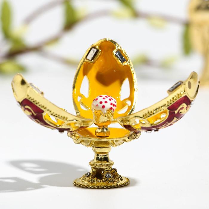 Яйцо-шкатулка «ХВ» (кулич), 3.6 х 6.5 см
Яйцо-шкатулка «ХВ» (кулич), 3.6 х 6.5 см