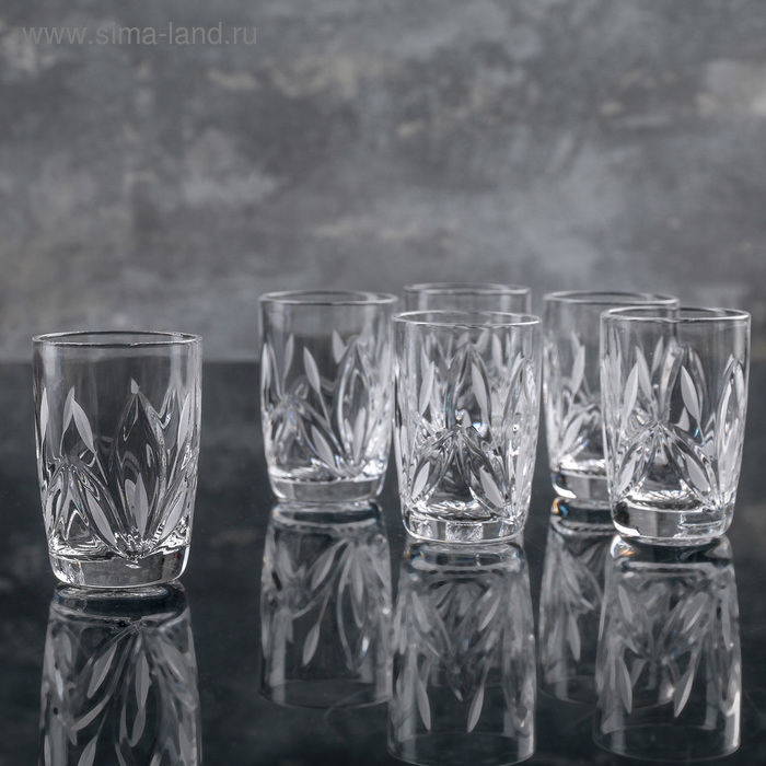 Набор стопок для вина «Камыши», 35 мл, 6 шт
Набор стопок для вина «Камыши», 35 мл, 6 шт