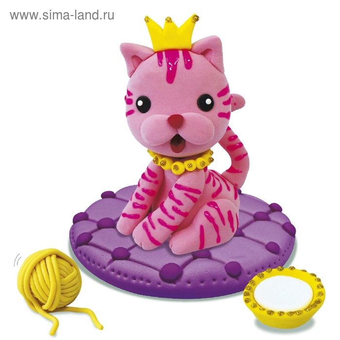 Набор мягкого пластилина Angel Clay «Кошечка» 
Набор мягкого пластилина Angel Clay «Кошечка»