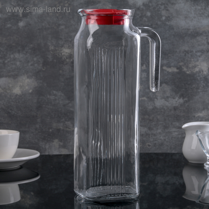 Кувшин Frigo, 1,34 л, с красной крышкой
Кувшин Frigo, 1,34 л, с красной крышкой
