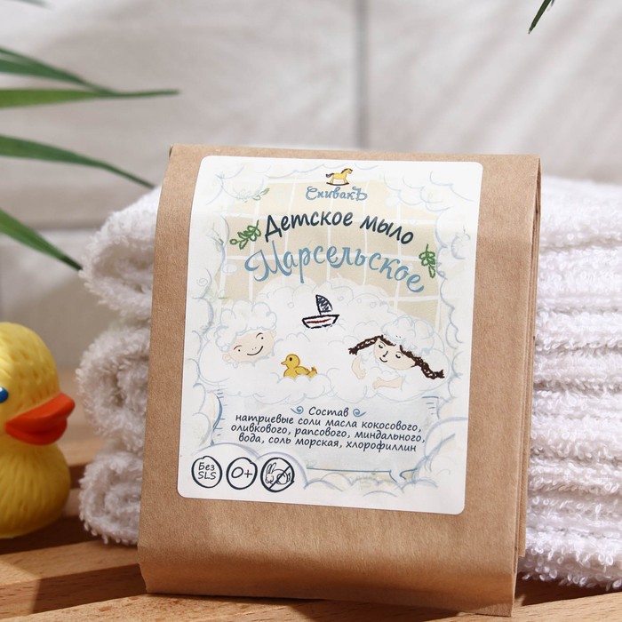 Детское мыло СпивакЪ "Марсельское", 100 г
Детское мыло СпивакЪ "Марсельское", 100 г