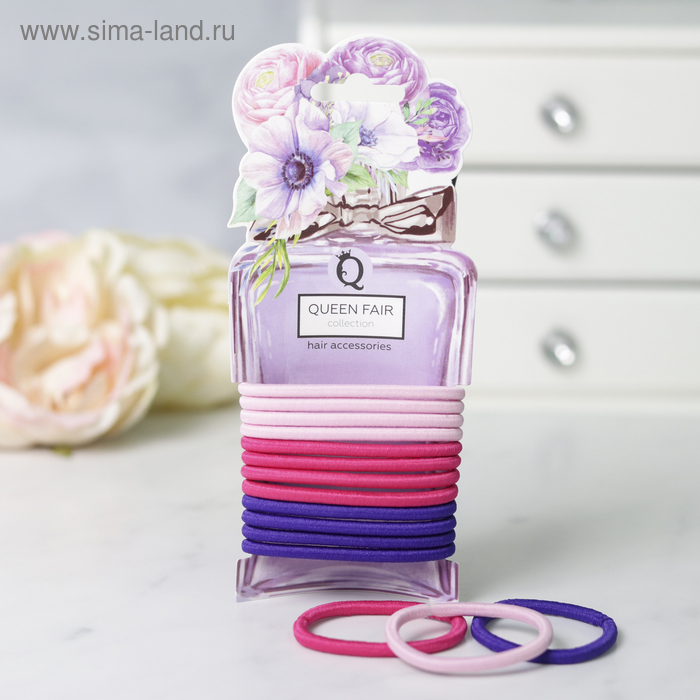 Резинка для волос "Элегантность" (набор 12 шт) яркий микс
Резинка для волос "Элегантность" (набор 12 шт) яркий микс