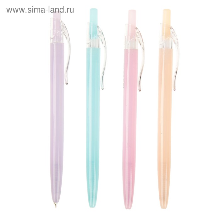 Ручка шариковая, автоматическая, 0.5 мм, синяя, «Изумрудная пастель», МИКС
Ручка шариковая, автоматическая, 0.5 мм, синяя, «Изумрудная пастель», МИКС