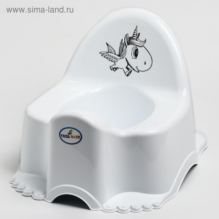 Горшок детский «Единорог», цвет белый
Горшок детский «Единорог», цвет белый