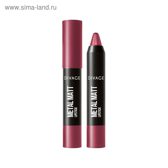 Губная помада Divage Metal Matt с матовым металлическим эффектом, тон №04
Губная помада Divage Metal Matt с матовым металлическим эффектом, тон №04