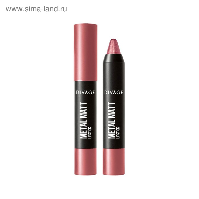 Губная помада Divage Metal Matt с матовым металлическим эффектом, тон №02
Губная помада Divage Metal Matt с матовым металлическим эффектом, тон №02