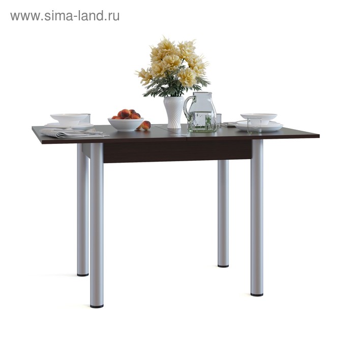 Стол кухонный раскладной, 800(1200) × 600(800) × 770 мм, цвет венге
Стол кухонный раскладной, 800(1200) × 600(800) × 770 мм, цвет венге