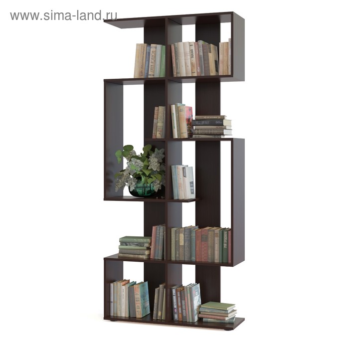 Стеллаж, 900 × 312 × 2035 мм, цвет венге
Стеллаж, 900 × 312 × 2035 мм, цвет венге