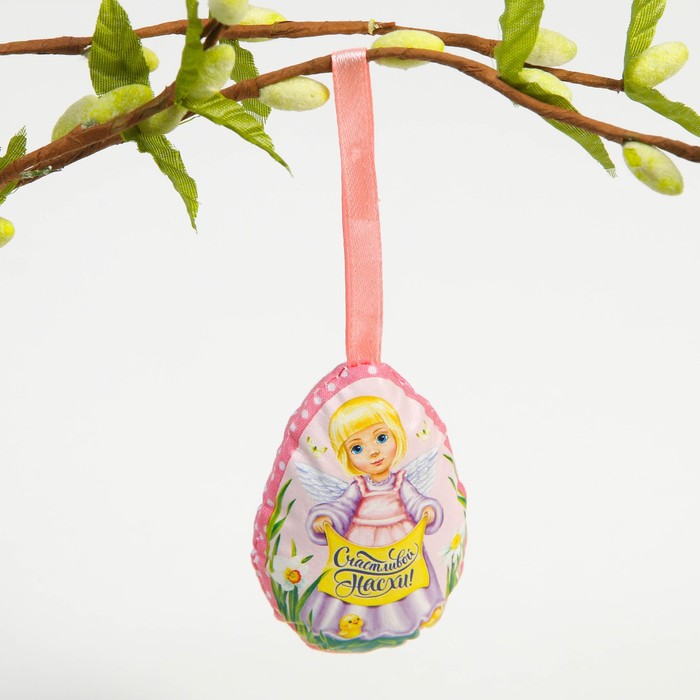 Пасхальный сувенир на ленте «Ангелочек», 6 × 8 см
Пасхальный сувенир на ленте «Ангелочек», 6 × 8 см