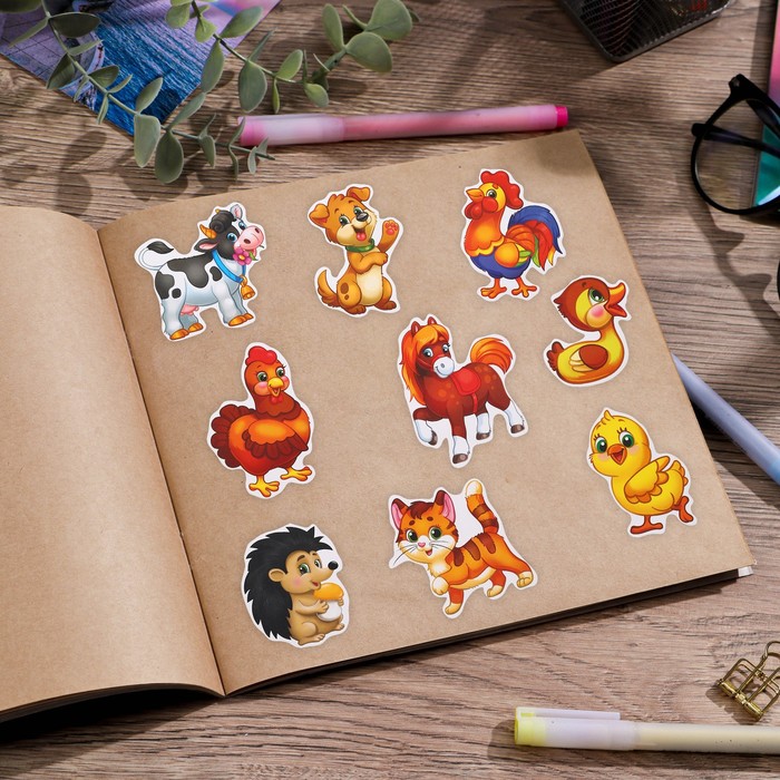 Наклейки для детского сада «Домашние животные», 29.7 × 42 см
Наклейки для детского сада «Домашние животные», 29.7 × 42 см