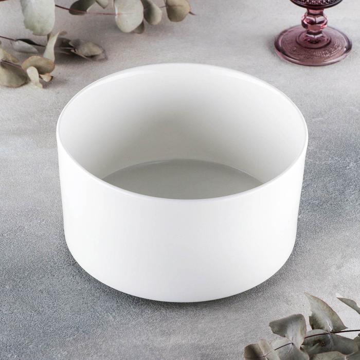 Салатник фарфоровый, 2,5 л, цвет белый
Салатник фарфоровый, 2,5 л, цвет белый