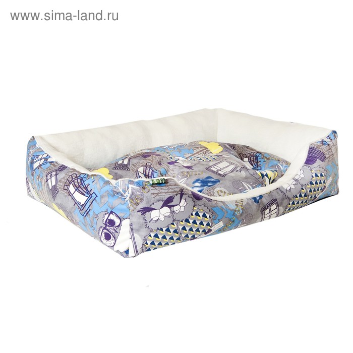 Лежанка "Пухлик" Филин синий, мебельная ткань, 90 х 60 х 20 см
Лежанка "Пухлик" Филин синий, мебельная ткань, 90 х 60 х 20 см
