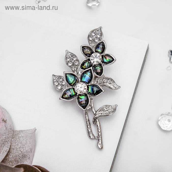 Брошь-подвеска "Галиотис" цветы
Брошь-подвеска "Галиотис" цветы