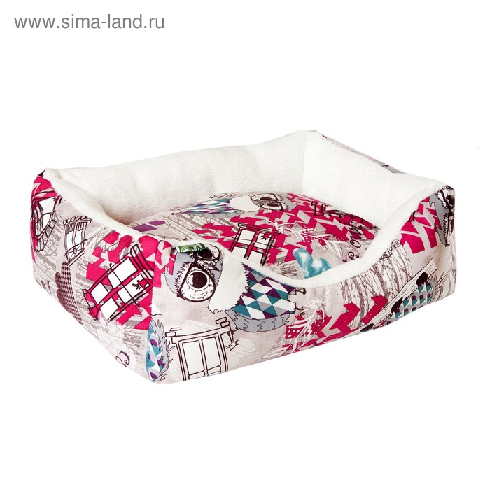 Лежанка "Пухлик" Филин красный, мебельная ткань, 55 х 45 х 20 см
Лежанка "Пухлик" Филин красный, мебельная ткань, 55 х 45 х 20 см